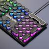 Qianxingzhe GX330 Retro Punk Mechanical Feel Gaming Keyboard