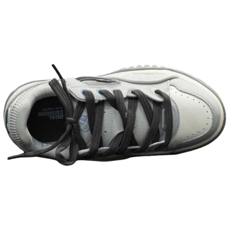 Li Ning Buu Износостойкие и легкие Низкие кеды для скейтборда Женские Серые AGCV464-3