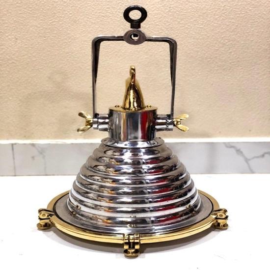 Лот из 2 шт., подвесной подвесной светильник в морском стиле из латуни, алюминий и латуни, 50,8 см