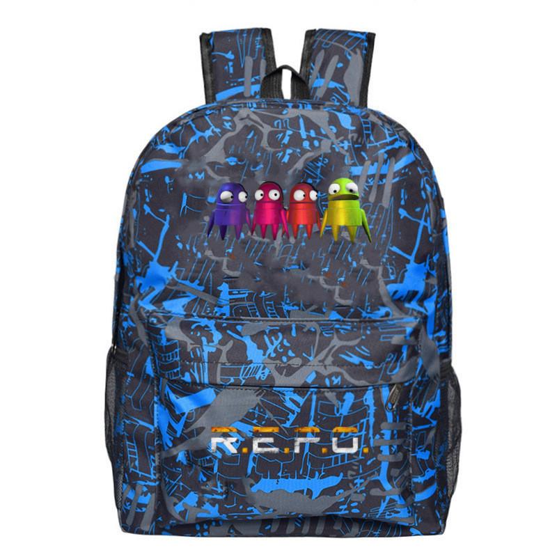 Рюкзак Студенческий Паттерн Дышащий Для Использования На Открытом Воздухе Школьный Портфель Подарок Мода