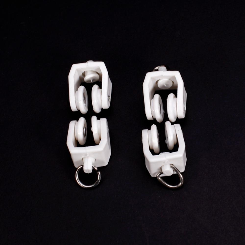 Windows Shower Curtain Home Hardware Accessories Slider Curtain Track Curtain Wheel Drapery Hook