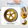 1 Pair 27cm Lightweight Non-slip Replacement Balance Bike Wheels Repair Birthday Gift Toys