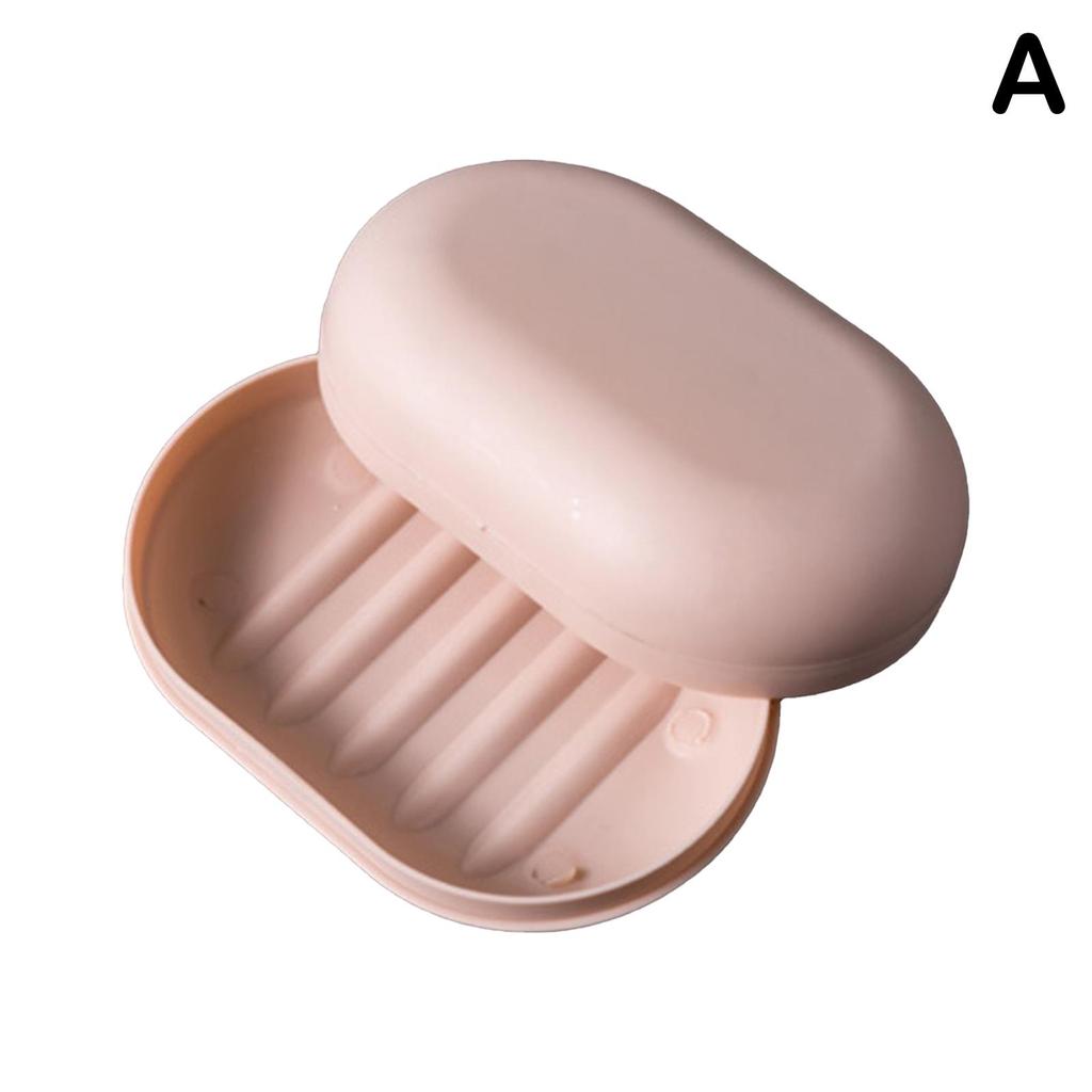 Мыльница Контейнер для мыла Дорожный Герметичный Контейнер для мыла Конфетного цвета D5K3 KTY