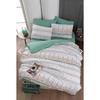 Single Duvet Cover Set with Elastic Sheet ESTİLLA/single, Double-sided