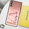 Personalised Name Initial Case For Samsung Galaxy S23 FE S22 Ultra S20 S21 FE S8 S9 S10 Plus Note 10 20 Ultra Cover