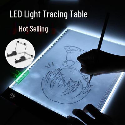 Световой планшет для прорисовки LED для профессионалов - Инструмент для эскизов, рисования и проекции A4/A3/A2