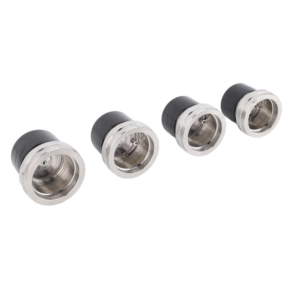 4pcs Boat Trailer Wheel Bearing Protector with Protective Bra 2.441in Diameter Auto Check Stainless Steel