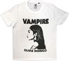 Официально лицензированная продукция Rock Off Мужская футболка Olivia Rodrigo Vampire Белая