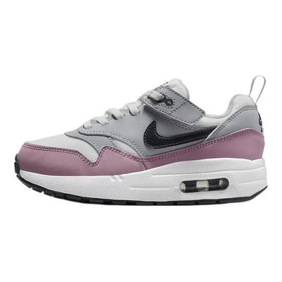 Air Max 1 EasyOn PS Summit белые розовые детские кроссовки Wolf-Grey Dark-Smoke-Grey DZ3308-115