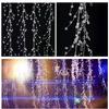 DIY Acrylic Crystal Beads Droprain String Branch Curtain Garland Transparent Diamond Beaded Wedding Decoration