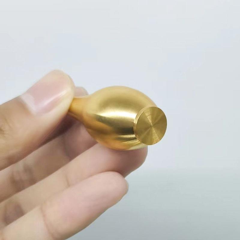 1PC Mini Vintage Vase Ornament Home Decoration Retro Brass Flower Bottle Figurines Decorative Crafts