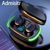 Wireless Charger Bluetooth Headset Tws Mini with Battery Display with Breathing Lightjavascript:
