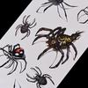 Наклейки на тело в виде паука, временные татуировки