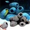 Ceramic Aquarium Cichlid Stone Rock Cave Decoration Fish Tank Pond Ornament
