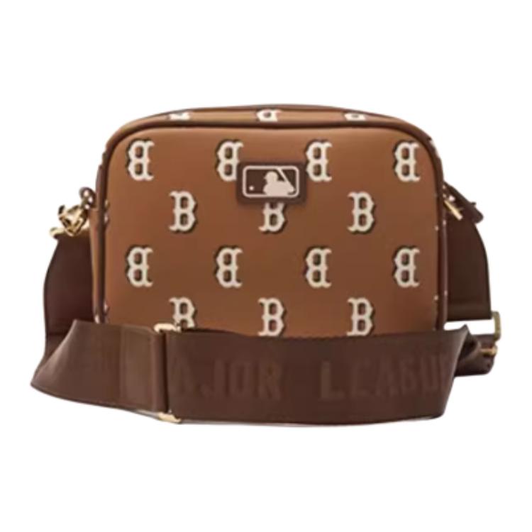 MLB Fashion Versatile Trendy Faux Leather Crossbody Bag Unisex bags Multicolor 7ACRM084N-084