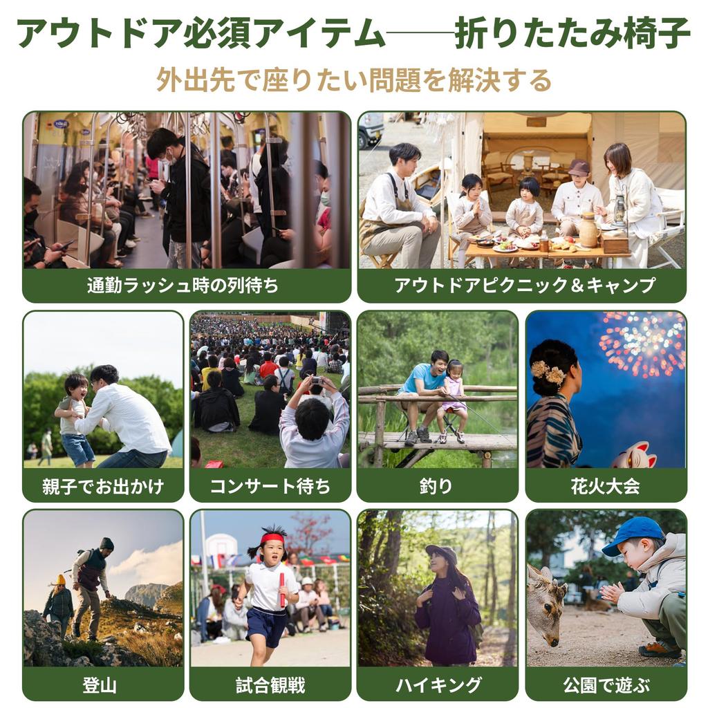 Folding Carbon Steel Alloy 600D Oxford No Installation Folding Chair Chair, 6-ply Material, Strength, Folding, Lightweight, Fabric, Required, (Black