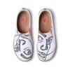 UIN Art Slip and Canvas Loafers with Graffiti Designs from the Multinational Wide Indoor Abstract Size Women's Men's Collection, Fit, Shoes, DALI,