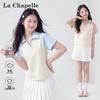 Девочкий короткий рукав поло La Chapelle