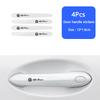 JKQDU1 Car Door Handle Bowl Transparent Sticker Anti-collision Protection Strips For Alfa Romeo 159 GT 147 Giulietta Tonale Giulia 156