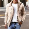 Men's Solid Color Zipper Pocket Hooded Sweatshirt Jacket Cardigan Men's Casual Jacket Cardigan