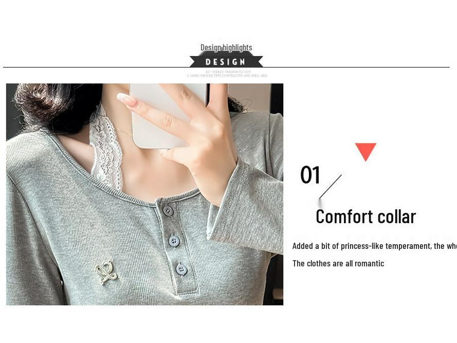 Комплект платья-двойки с длинным рукавом в корейском стиле для начала осени