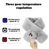 Heated Scarf Women USB Rechargeable Electric Heating Scarf with Intelligent Temperature Control Quick Heating Scarf