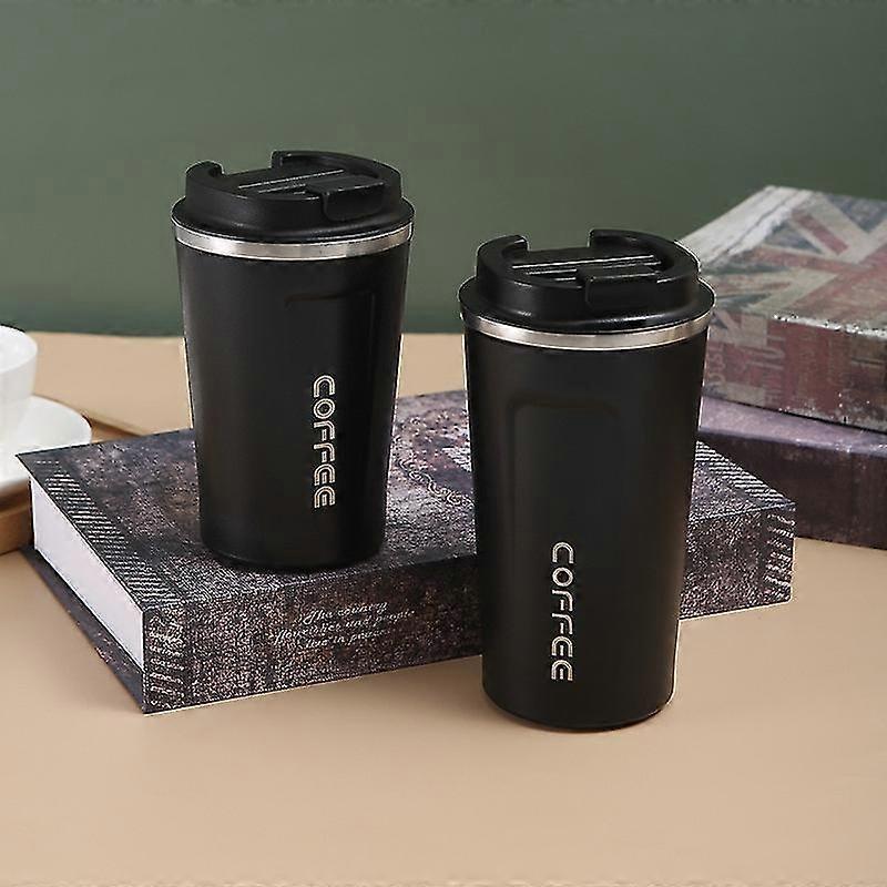 380ml Stainless Steel Coffee Cup Portable Insulation Cup Thermal Mug Office