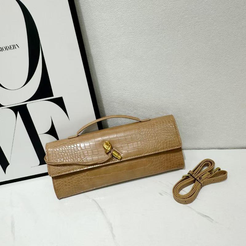 Hand-woven Bag, Hardware Lock, Dinner Bag, High-end Shoulder Bag, Women's Underarm Clutch Bag