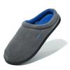 NDB Men's Slippers Warm Memory Foam Suede Shoe Plush Shearling Lined Slip On Indoor Outdoor Clog House Slippers Plus Size 40-50