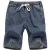 Summer Men Short Jeans Breeches Hip Hop Streetwear Baggy Denim Shorts Cotton Casual Straight Capris Pants Plus Size 7XL