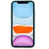 For iPhone 11 Soft TPU Rubberized Cover Fiber Lining Cushion Anti-Scratch Phone Case