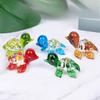 Cute Glass Turtle Miniature Figurine Japan Style Cartoon Sea Animal Ornaments Aquarium Fish Tank Kawaii Decor Accessories