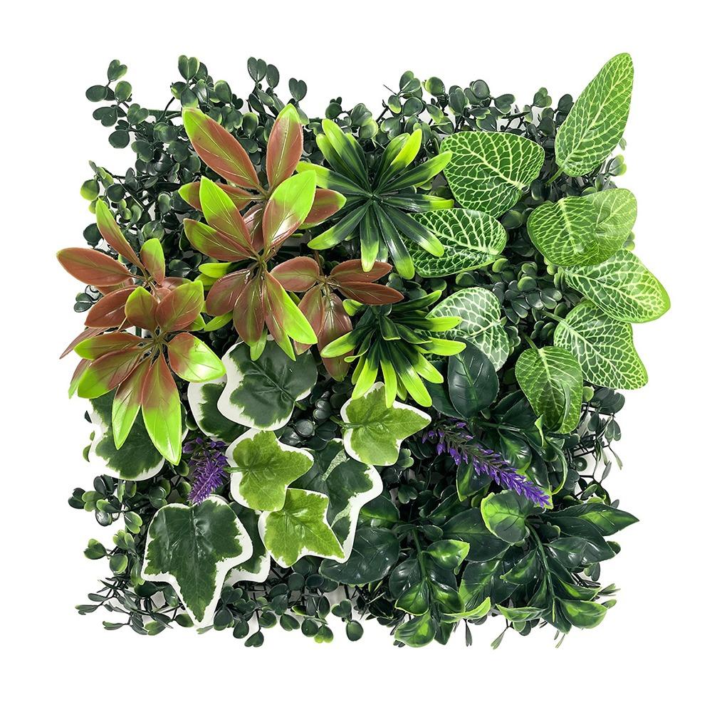 Вечная жизнь Искусственная стена из растений Панель Сделай сам Искусственный папоротник Трава Ширма для конфиденциальности