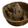 Grinding Bowl Garlic and Ginger Grinder with Non-Slip Handle Vintage Odorless