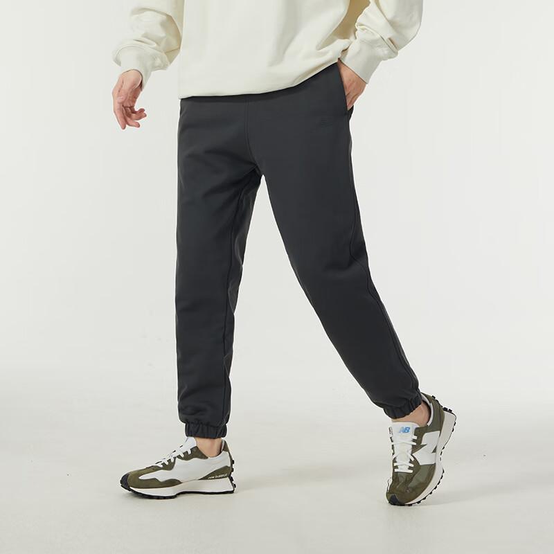 New Balance Мужские черные брюки для бега AMP41348-ACK