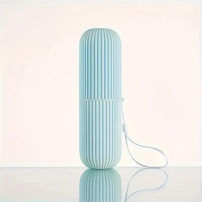 Travel Toothbrush Holder Case, Portable Toothpaste Organizer and Toothbrush Cup for Travel, Bathroom Storage