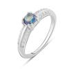 Silver Ring with Mystic Topaz 0.375ct (2084662)