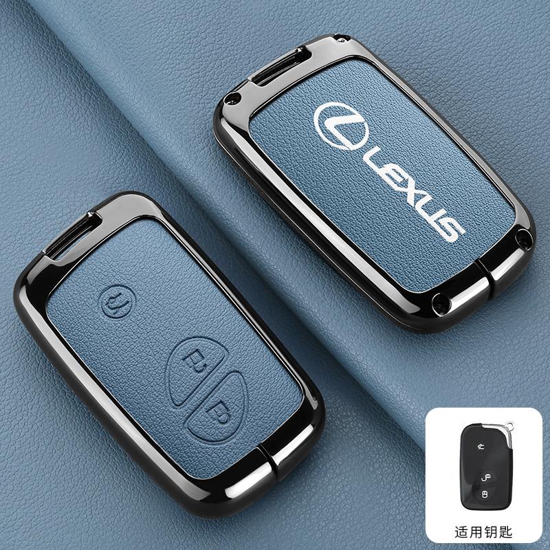 WRSP5 Genuine Leather Car Remote Key Case Fob Cover For Lexus CT200H GX400 GX460 IS250 IS300C RX270 ES240 ES350 LS460 GS300 450h 460h