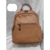 New Backpack Style Backpack Women's Leather Fashion Travel Bag+Double
