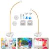 Flexible Balloon Arch Kit with Aluminum-Plastic Tubes for Birthday Decorations