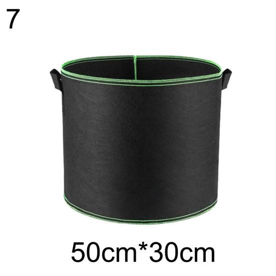 Нетканый материал, сумка для посадки, ручка, круглый цветочный горшок, контейнер, садовый инструмент