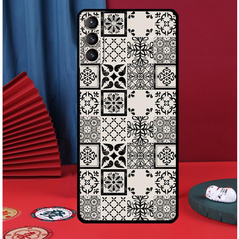 Чехол с марокканским узором для Samsung Galaxy S25 S24 Ultra S9 S10 S20 S21 S22 S23 Plus S24 FE Задняя крышка