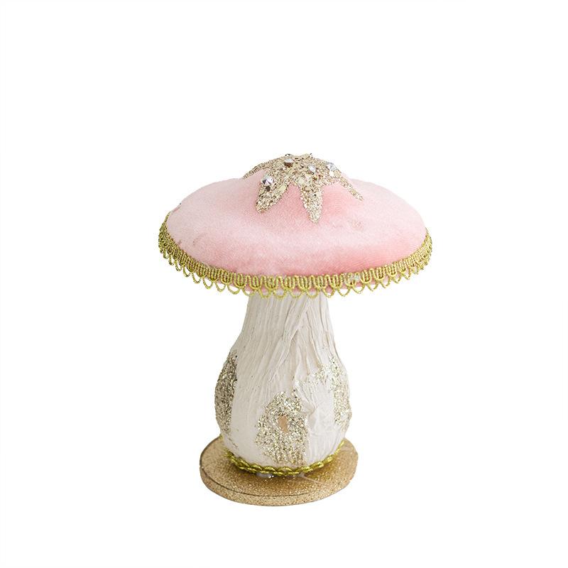 Рождественские украшения, украшения, креативные сценки-витрины с грибами для Instagram, реквизит, рождественские подарки