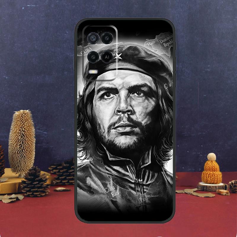Че Гевара для OPPO A54S A74 A94 A58 A78 A98 A16 A76 A96 A15 A17 A77 A5 A9 A52 A72 A79 A53S A57S чехол