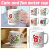Креативный стакан для воды, портативный и удобный, праздничный подарок для друзей и семьи