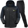 Even In Heavy Outdoor Top and Bottom Mountain Rain Bike Rain Mountain Mountain Water Rain Gear [Benkke] [Comfortable Rain] Jacket, Set, Men's