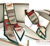 Long Silk Scarf Bag Tie Lady Neck Skinny Scarves Hairband Foulard Horse Print Brand Lady Neckerchief Ribbon 2024 Spring New