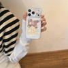 Мультяшный двуслойный чехол-медведь для телефона, совместим с iPhone 14/13 и Apple 17/16/15 PROMAX, Защита от падений