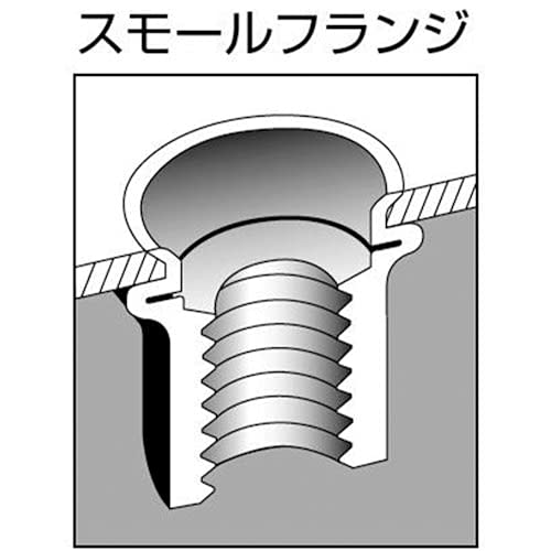 Lobtex Blind Nut "Nut" (Thin Head, Aluminum), Eco Pack, 3.2mm Thickness, M5 X 0.8mm (30 Pieces)