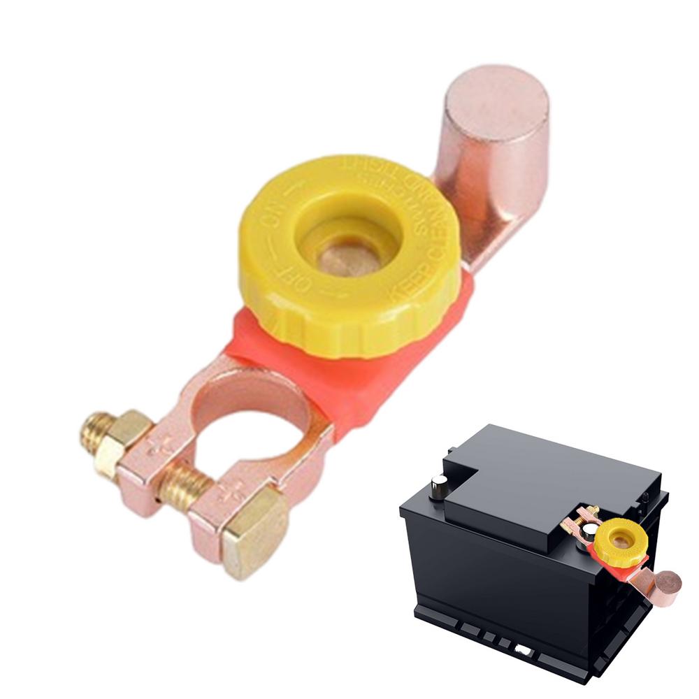 Контроллер отключения аккумулятора автомобиля Контроллер аккумулятора автомобиля Изолятор аккумулятора Латунный прерыватель аккумулятора Контроллер отключения